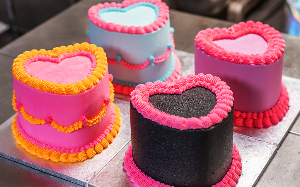 Heart Cakes