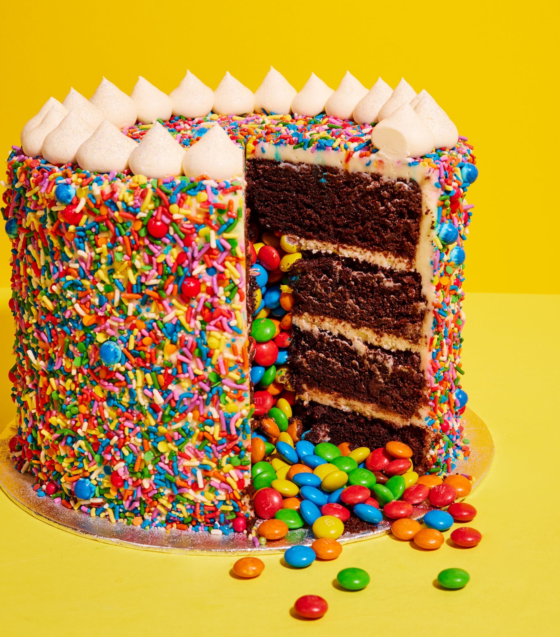Buy Happy Birthday Choco Ball Pinata Cake-Happy Birthday Choco Ball Pinata  Cake