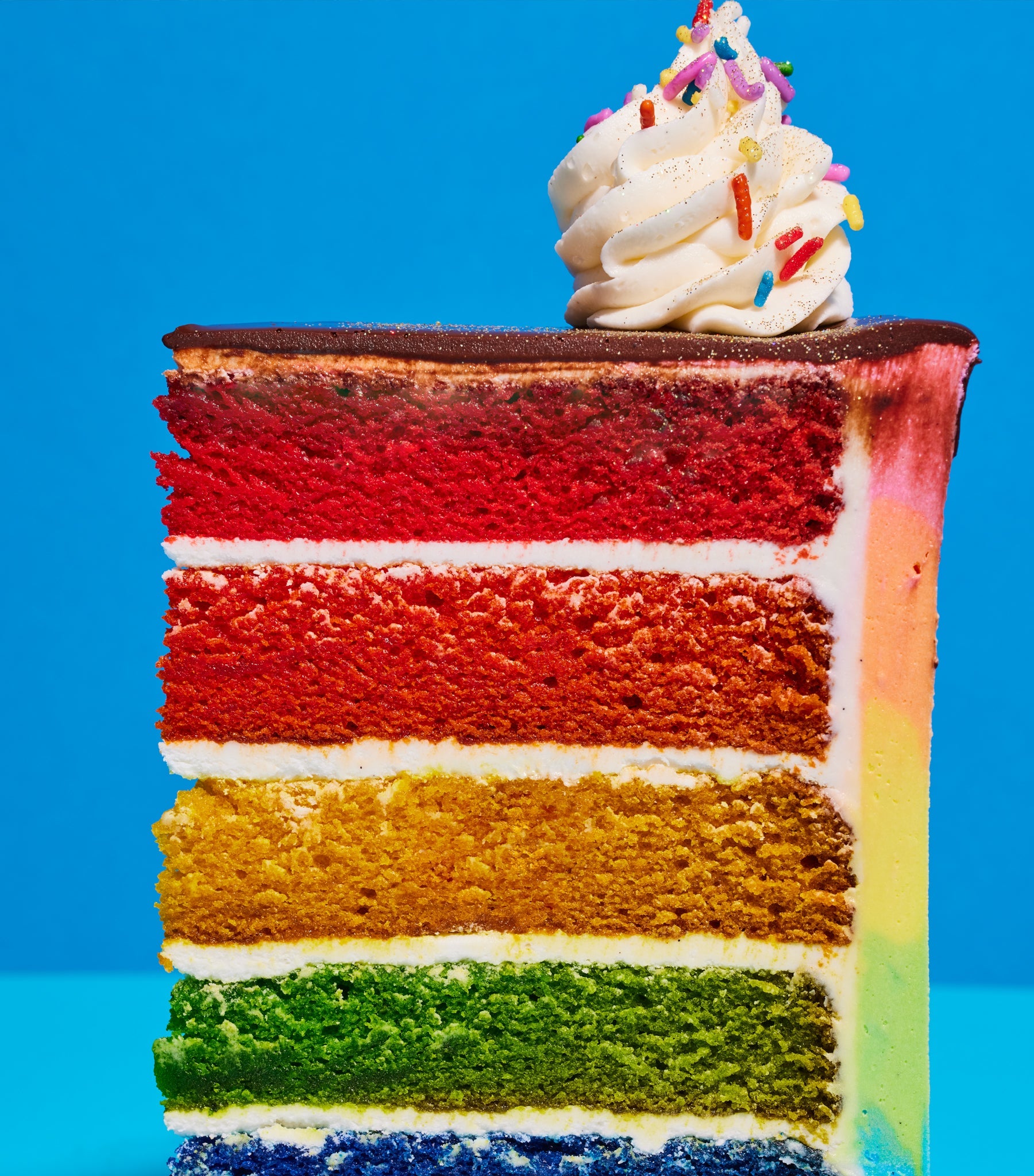 Vegan Rainbow Cake 🌈 | London's Best Vegan Cakes – Flavourtown Bakery